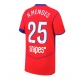 Paris Saint-Germain Nuno Mendes #25 Rezervni Dres 2025-26 Kratak Rukav